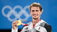 Alexander Zverev zählt auch in diesem Jahr zu den Gold-Favoriten im Tennis. Die beiden Franken Kevin Krawietz und Maximilian Marterer werden es in Paris wohl schwerer haben.
