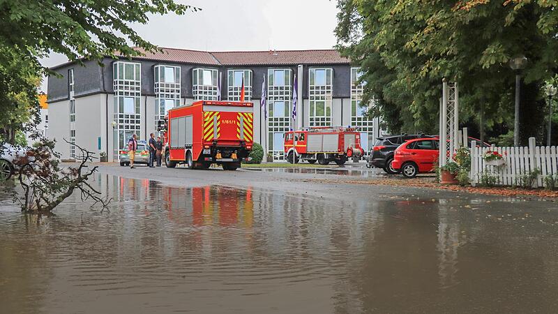 2017 und 2018 (Foto) war das Achat-Hotel  von &Uuml;berschwemmungen betroffen.