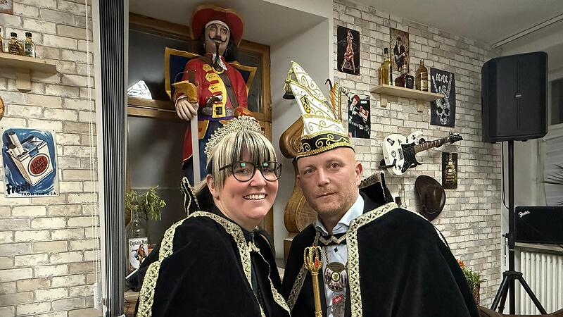 Das Motto des diesj&auml;hrigen Prinzenpaares: Stephanie und Niko Felikidis lautet &bdquo;Let&rsquo;s rock and twist &ndash; wir tanzen bis in den Morgen und vertreiben Kummer und Sorgen&ldquo;.