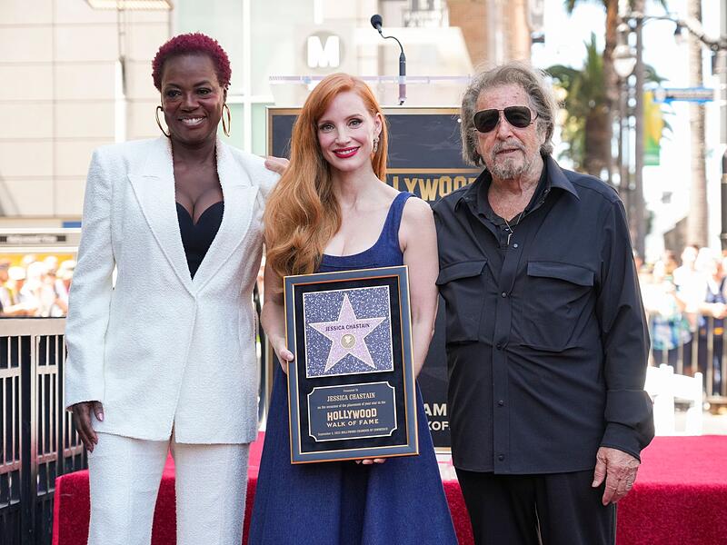 «Walk Of Fame»-Stern für Jessica Chastain
