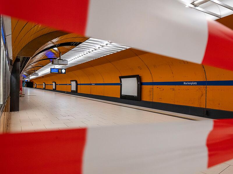 Verdi-Warnstreik im Nahverkehr - M&uuml;nchen