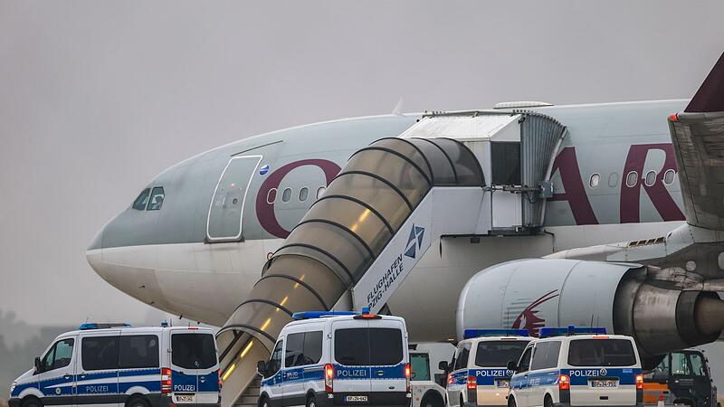Abschiebeflug ab Flughafen Leipzig