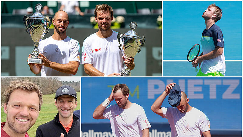 Der Coburger Tennisprofi Kevin Krawietz und sein Doppelpartner Tim P&uuml;tz erlebten eine Saison voller H&ouml;hen, aber auch Tiefen.