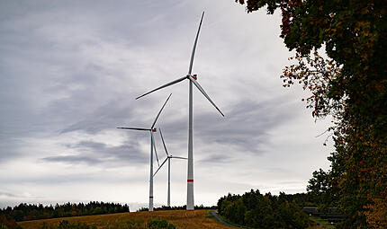Windräder bei Tremersdorf Windräder bei Tremersdorf