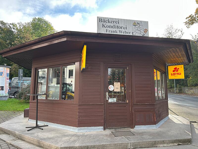 Ende einer langen Familientradition: Die Bäckerei und Konditorei Weber in Coburg schließt Ende des Jahres – hier der Kiosk am ehemaligen DSZ in der Leopoldstraße