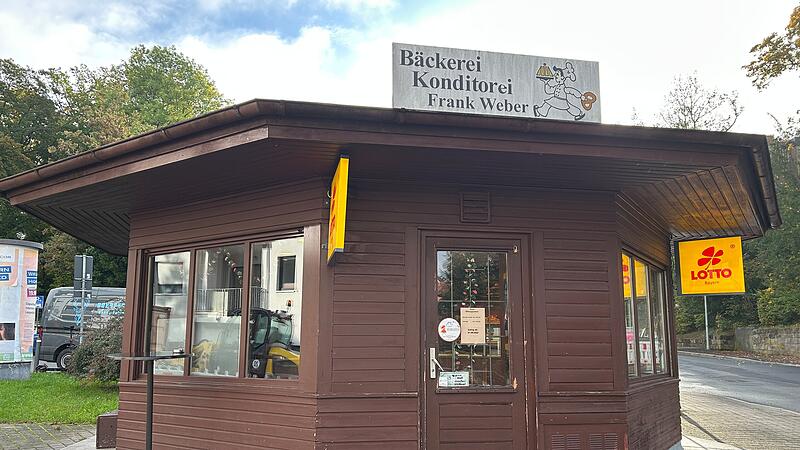 Ende einer langen Familientradition: Die Bäckerei und Konditorei Weber in Coburg schließt Ende des Jahres – hier der Kiosk am ehemaligen DSZ in der Leopoldstraße