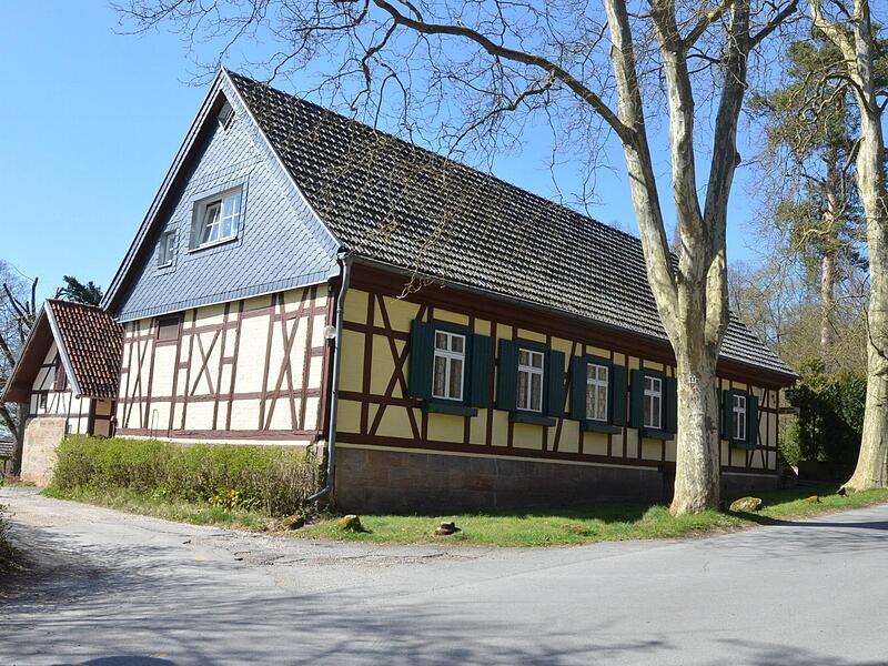 Die &bdquo;Alte Henne&ldquo; in Ahorn-Hohenstein