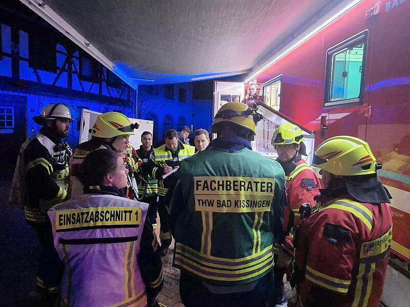 Wohnhausbrand in EuerdorfWohnhausbrand in Euerdorf 21.02.26