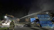 Brand in Industriegebiet bei M&uuml;nchen