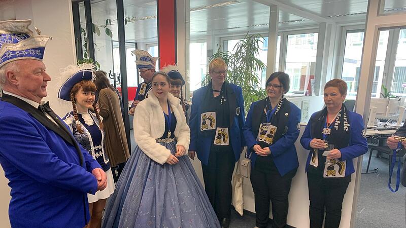 Coburger Mohr zu Besuch beim Coburger Tageblatt Coburger Mohr zu Besuch beim Coburger Tageblatt