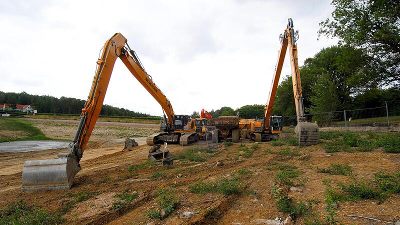 Erdbewegungen: Dieser Begriff bekommt am Ellertsh&auml;user See eine ganz neue Dimension.