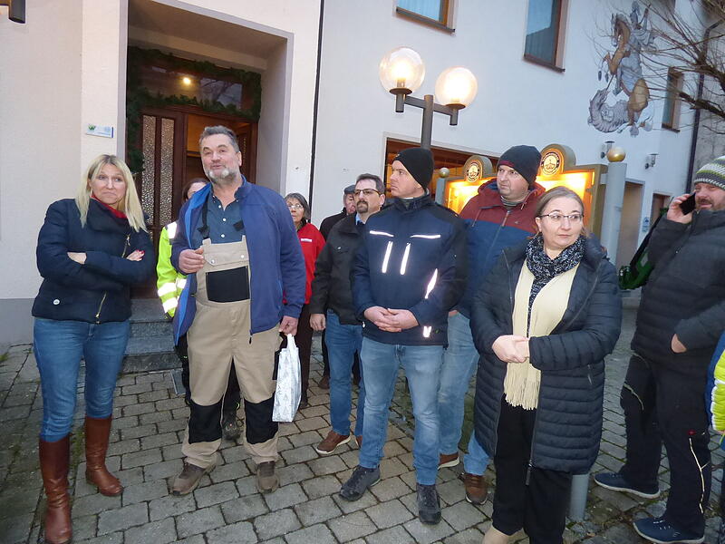 Auch die Bundestagsabgeordnete Silke Launert war vor Ort.Forchheim & Fränkische Schweiz