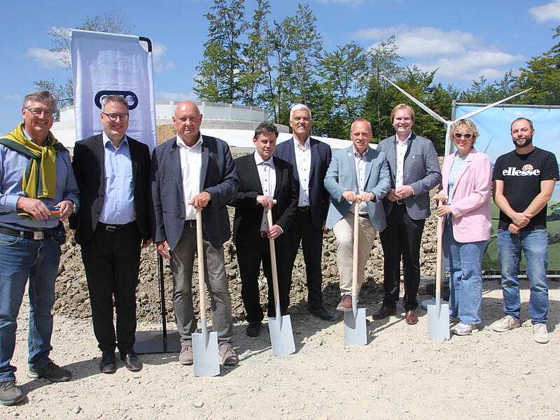 Windpark am Rennsteig Spatenstich 2026 Juli
