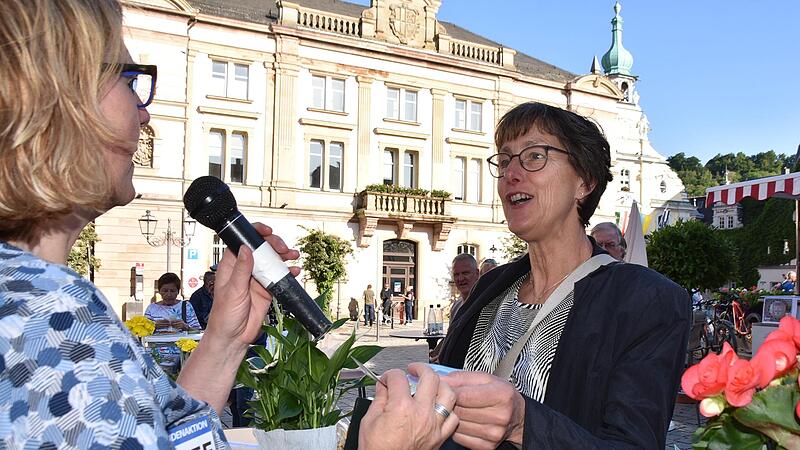 Impressionen von der Hilfsaktion auf dem Kulmbacher Marktplatz