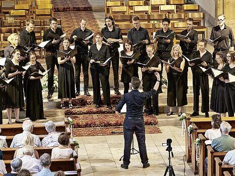 Das „Sonoris Vokalensemble“ kommt mit „Nürnberg Barock“ nach Forchheim.