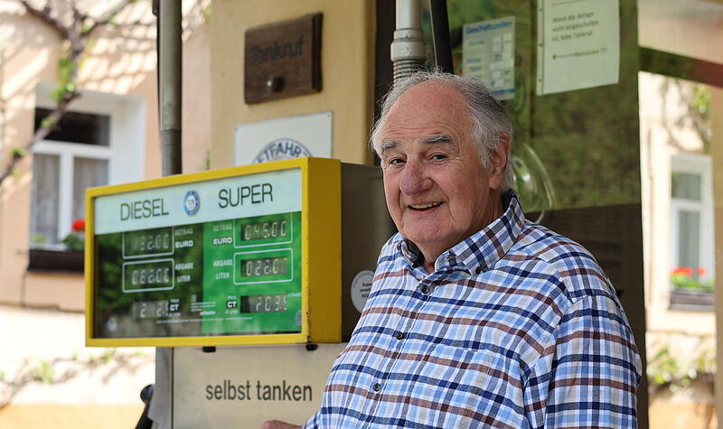 Herbert Brendels Tankstelle in Behringersm&uuml;hle feiert 100. Geburtstag.