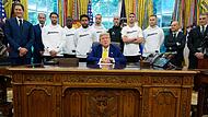 Fußballclubs Juventus Turin zu Gast im Weißen Haus