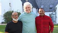 Partner der Eine-Welt-Gruppe Bad Brückenau: Edson de Oliviere e Silva (von links), Michael Scholze und Iran Alves da Silva sind zu Besuch in Bad Brückenau. Partner der Eine-Welt-Gruppe Bad Brückenau: Edson de Oliviere e Silva (von links), Michael Scholze und Iran Alves da Silva sind zu Besuch in Bad Brückenau.