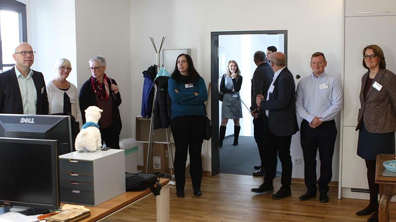 Das &bdquo;Nordhalben Village&ldquo; wurde den Besuchern bei der Er&ouml;ffnung am Samstag vorgestellt.