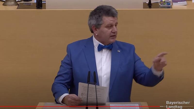 Harald Meußgeier im Landtag