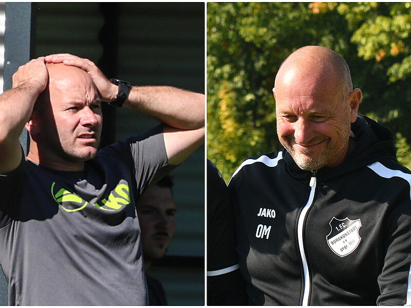 Christian Brandt (links, TSV Steinberg) und Oliver M&uuml;ller (FC Burgkunstadt) tippten in der abgelaufenen Kreisliga-Saison kr&auml;ftig mit. Wie haben sie abgeschnitten?