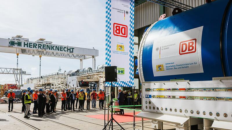 Tunnelbaumaschine f&uuml;r die zweite M&uuml;nchener Stammstrecke