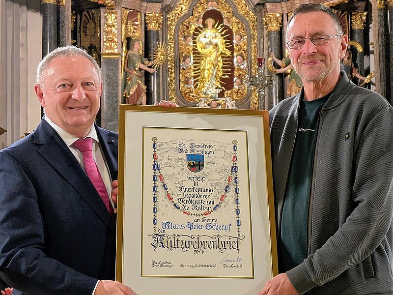 Peter Scherpf (Diebach), Vorstand und Mitgr&uuml;nder der Blaskapelle Diebach