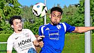 Zum Saisonstart holten Kevin Schmid (r.) und der ASV Weisendorf ein 2:2-Remis in Wendelstein. Sportfoto Zink