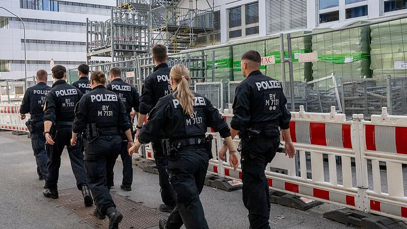 Brandsätze auf Münchner Baustelle geworfen Brandsätze auf Münchner Baustelle geworfen