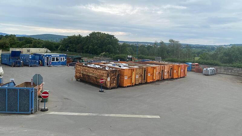 Wertstoffhof Lichtenfels: Die Bürger können dort alles zentralisiert entsorgen.