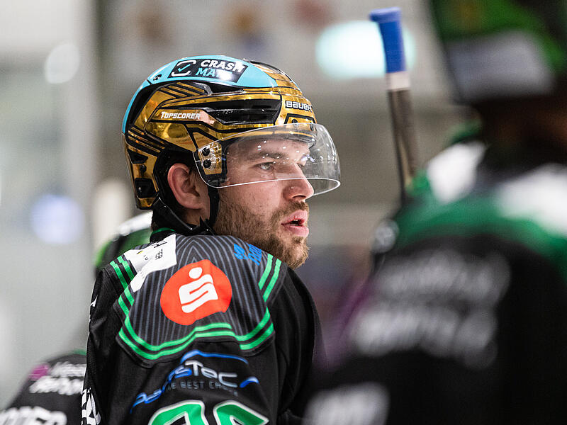 Schlechte Nachrichten f&uuml;r die H&ouml;chstadt Alligators: Angreifer Anton Seewald musste gegen Deggendorf vom Eis. die Diagnose steht aus.