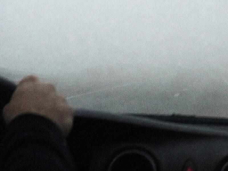 &Uuml;berholman&ouml;ver bei Nebel im Kreis Ha&szlig;berge geht schief
