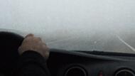Autofahrt, Nebel Autofahrt, Nebel