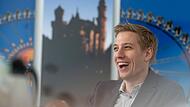 Dominik Krause beim dpa-Redaktionsbesuch