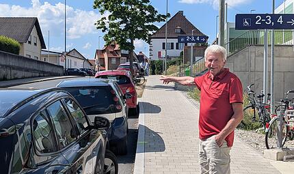 Bahnhof Hirschaid Pendlerparkpl&auml;tze