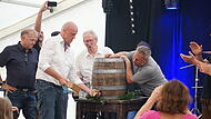 Kerwa Höchstadt 2025 BieranstichHöchstadter Kirchweih 2025