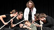 Ergebnis stundenlanger Proben: Gymnasiasten aus Höchstadt bringen „Woyzeck“ auf die Bühne.