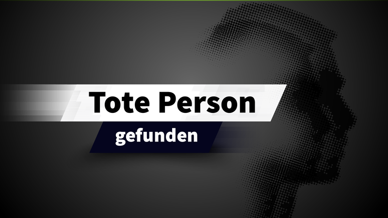 Tote Person gefunden (Symbolfoto).