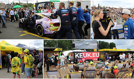 Auch am Sonntag war auf dem Nürnberger Norisring wieder einiges los. Auch am Sonntag war auf dem Nürnberger Norisring wieder einiges los.