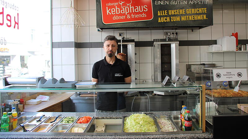 Der Besitzer des Coburger Kebap Hauses Fatih Tas