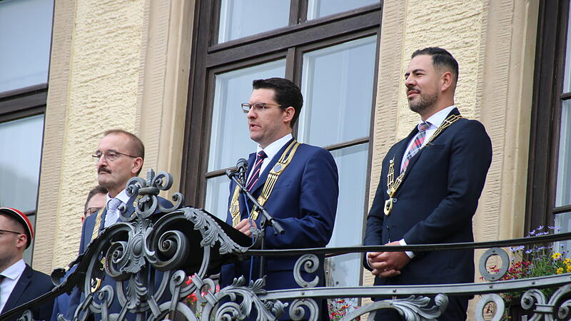 Einzug der Pr&auml;sidierenden