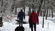 Ein Winterspaziergang macht riesig Spaß und ist gesund. Ein Winterspaziergang macht riesig Spaß und ist gesund.