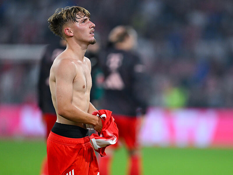 Der gebürtige Franke Lennart Karl wurde am Samstagabend gegen den HSV eingewechselt und hatte einige gefährliche Aktionen für die Bayern.