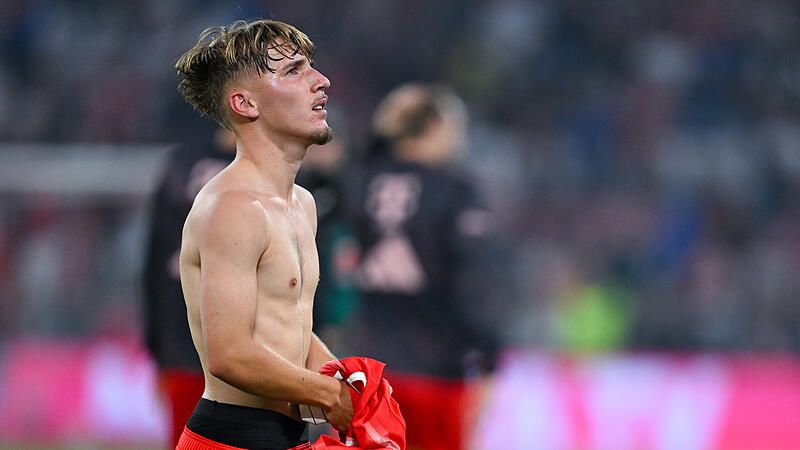 Der gebürtige Franke Lennart Karl wurde am Samstagabend gegen den HSV eingewechselt und hatte einige gefährliche Aktionen für die Bayern.