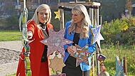 MdL Melanie Huml (links) mit Karin Baum&uuml;ller-S&ouml;der, Schirmherrin des Kinder- und Jugendhospizes Sternenzelt Bamberg.