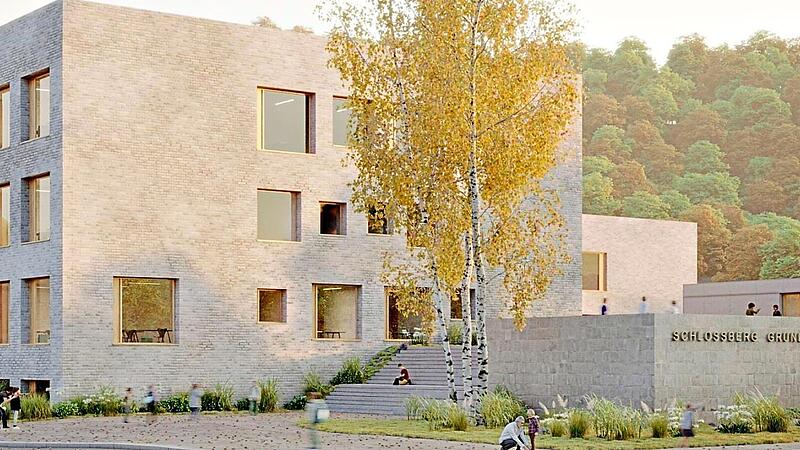 Der Entwurf für das neue Grundschulgebäude in Nüdlingen. Quelle: Architekturbüro hjp Der Entwurf für das neue Grundschulgebäude in Nüdlingen. Quelle: Architekturbüro hjp
