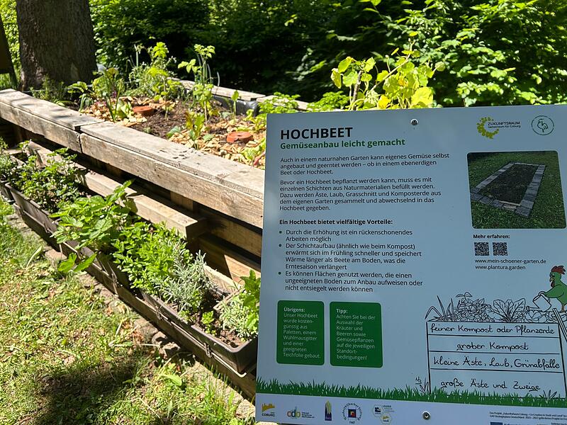 Zeigen, wie leicht Naturschutz sein kann: Contakt-Garten in Coburg eröffnet