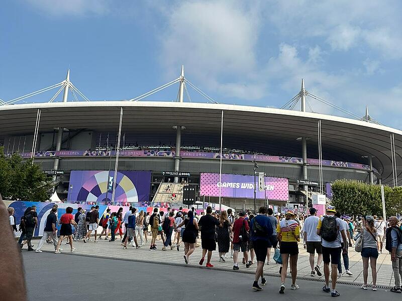 Das französische Nationalstadion Stade de France. Das französische Nationalstadion Stade de France.