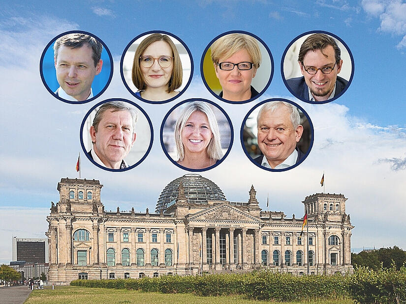Sieben Abgeordnete vertreten den Landkreis Forchheim derzeit im Bundestag. Vor der Wahl am 23. Februar haben wir analysiert, wie sie bei ausgewählten Themen namentlich abgestimmt haben.