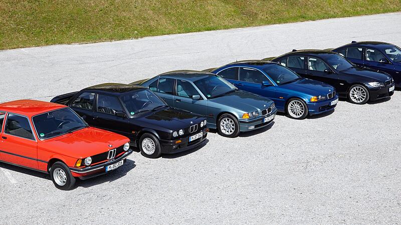 Modellpalette BMW 3er
